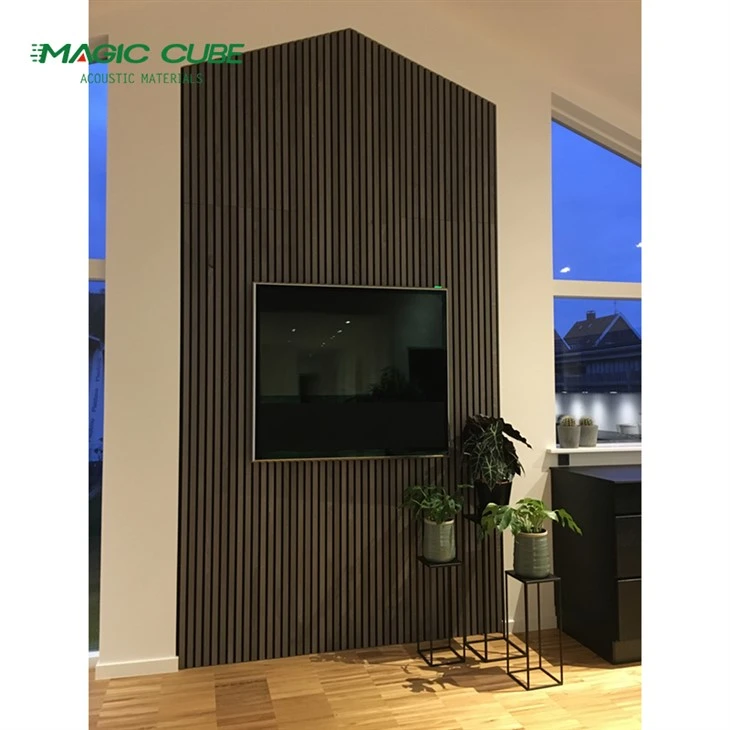 Wood Slat PET Acoustic Panels